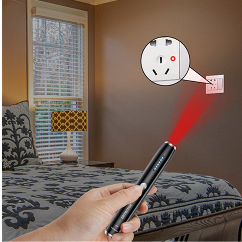 T8 upgrades Anti Spy Portable Pen Design Signal Detector Wireless RF Radio Scanner Camera Detector GPS GSM Finder