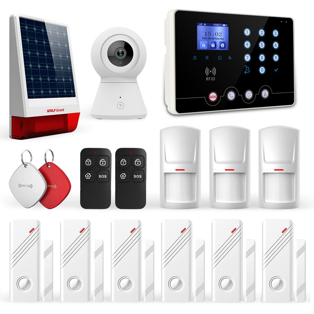 Tuya smart wireless security smart home system securite porte wifi alarma de seguridad wifi 4G WITH home securrity sensors
