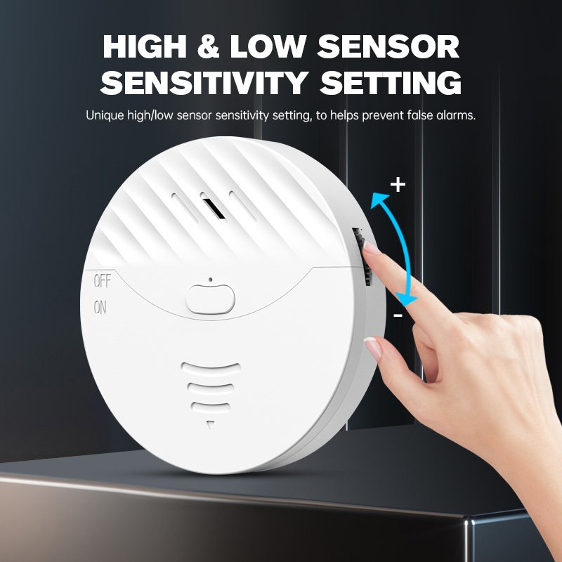 Wireless House Anti Theft Siren System Sensor Door Vibration Alarm Tuya Smart Home Sensor Alarms
