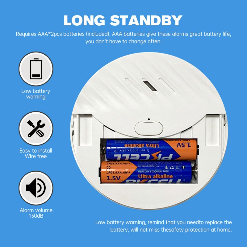 Wireless House Anti Theft Siren System Sensor Door Vibration Alarm Tuya Smart Home Sensor Alarms