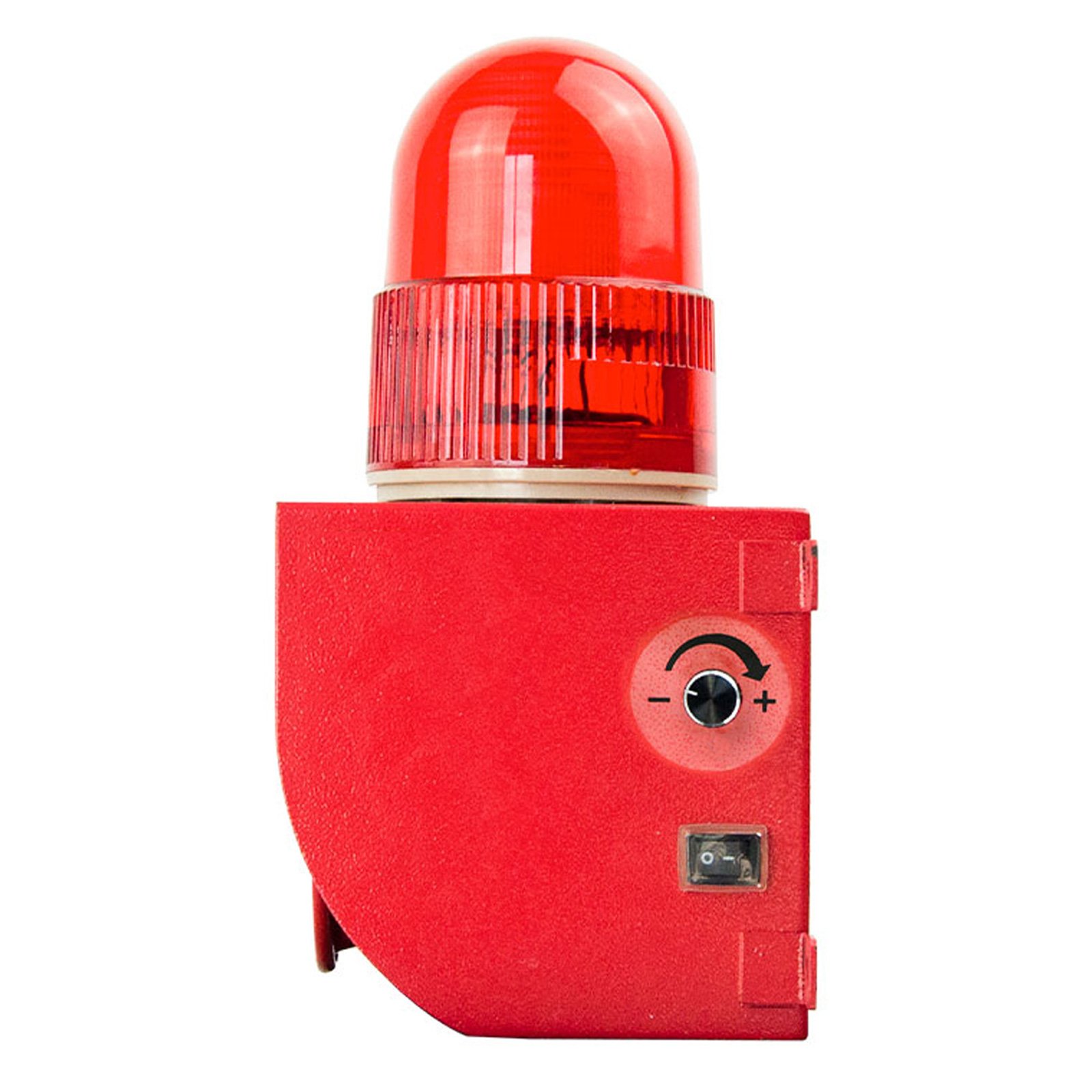 YASONG Adjustable Sound 120dB Alarm Siren Power Outage/Recovered Security System for Farms Fish Ponds & Banks-SLA-1501