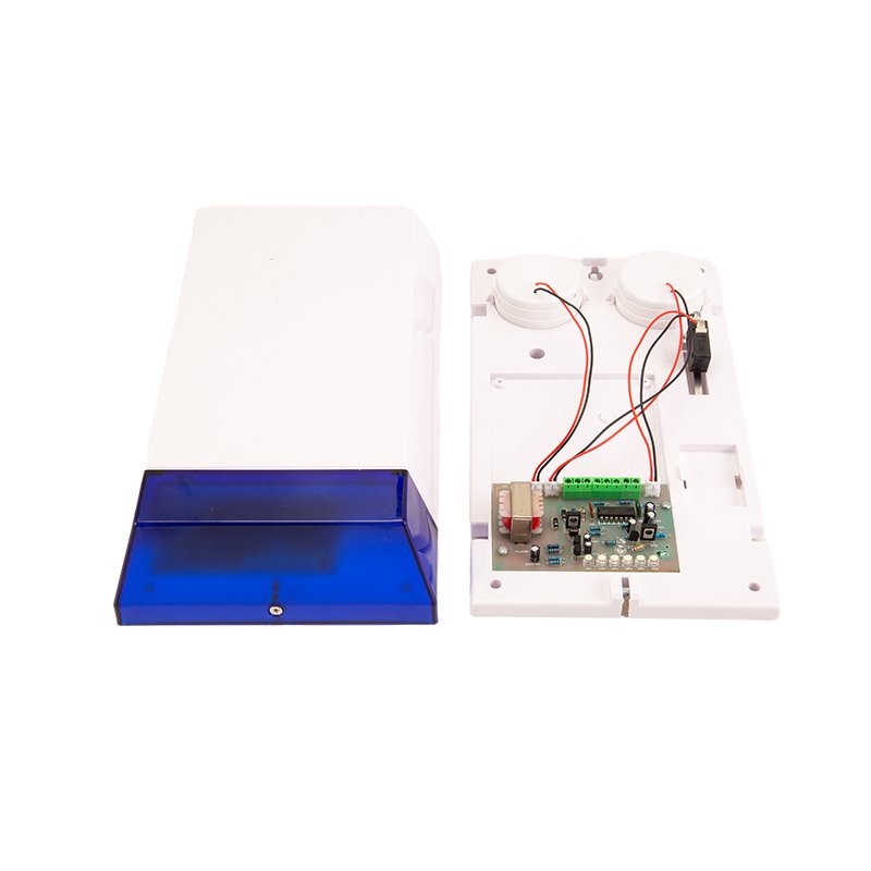 Factory Wholesale Strobe Siren Alarm118 Db Home Yard Burglar Alarm System Electronic Siren