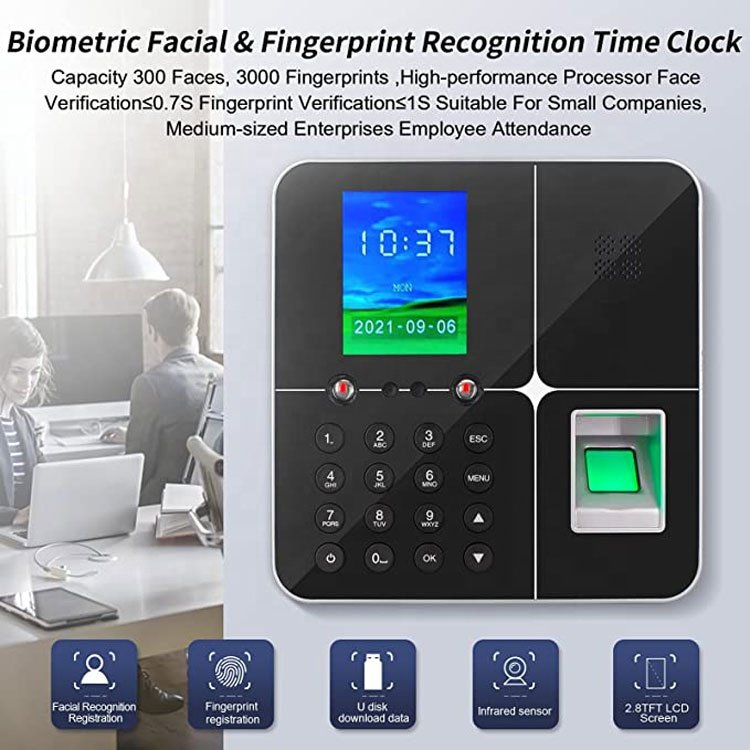 Access control system Face Recognition Attendance Fingerprint Time Attendance Access Control RFID Reader