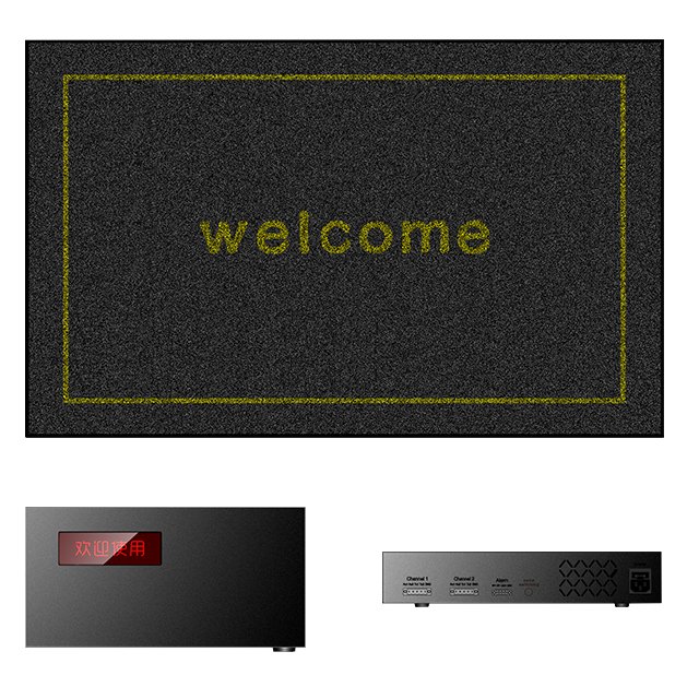 Retail Store Security Alarm System Alert 58KHz AM Sensor EAS Anti-Theft Security Carpet