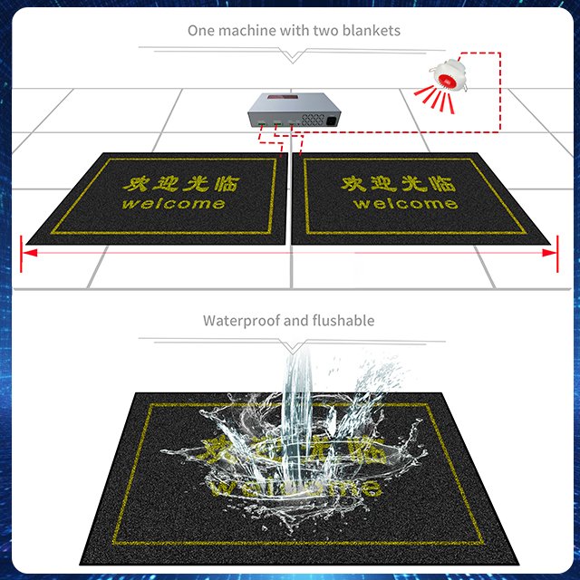 Retail Store Security Alarm System Alert 58KHz AM Sensor EAS Anti-Theft Security Carpet