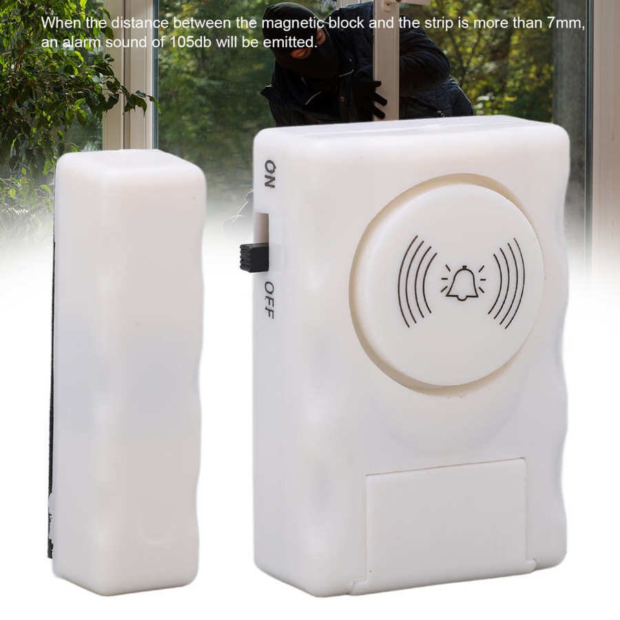 Door Alarm Sensor Window Alarms for Home Security Kids Burglar Safety