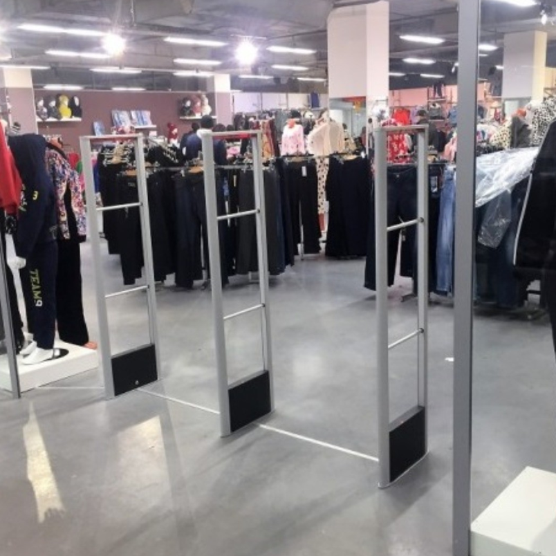 Clothes stores Anti theft 8.2mhz EAS Systems EAS RF Security System EAS RF Dual System For Retail Stores