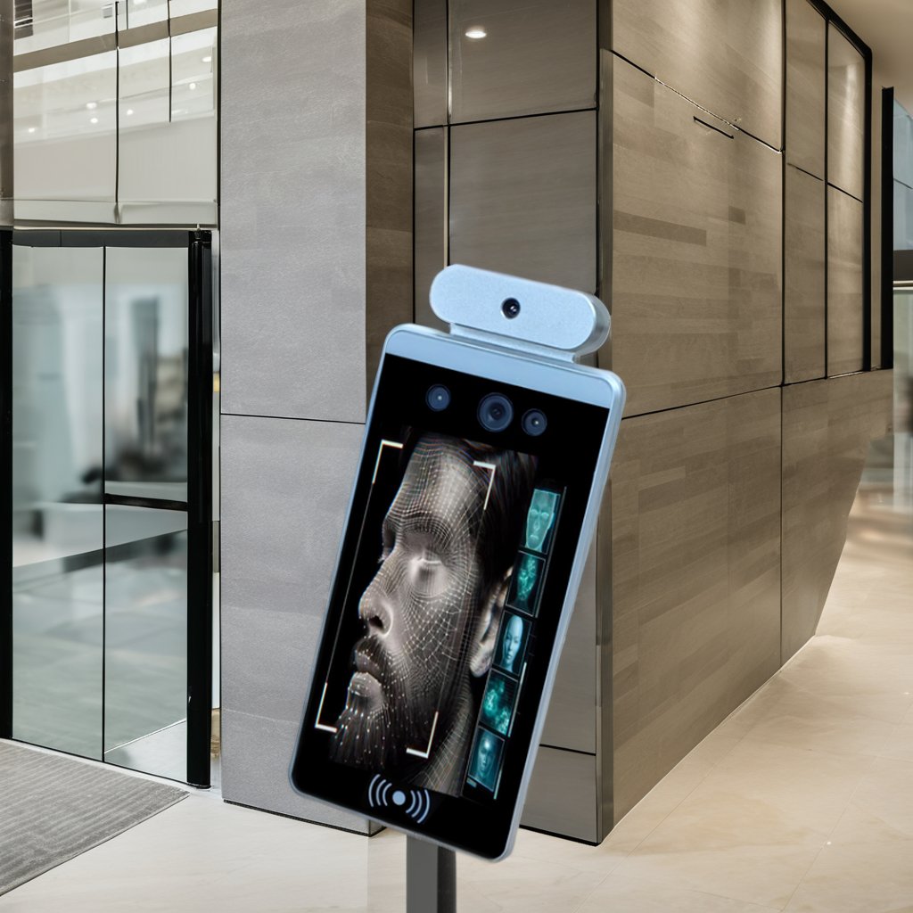 Ai-Based Reliable Smart Face Recognition Access Controller Time Attendance Machine with Night Vision Visitor Management