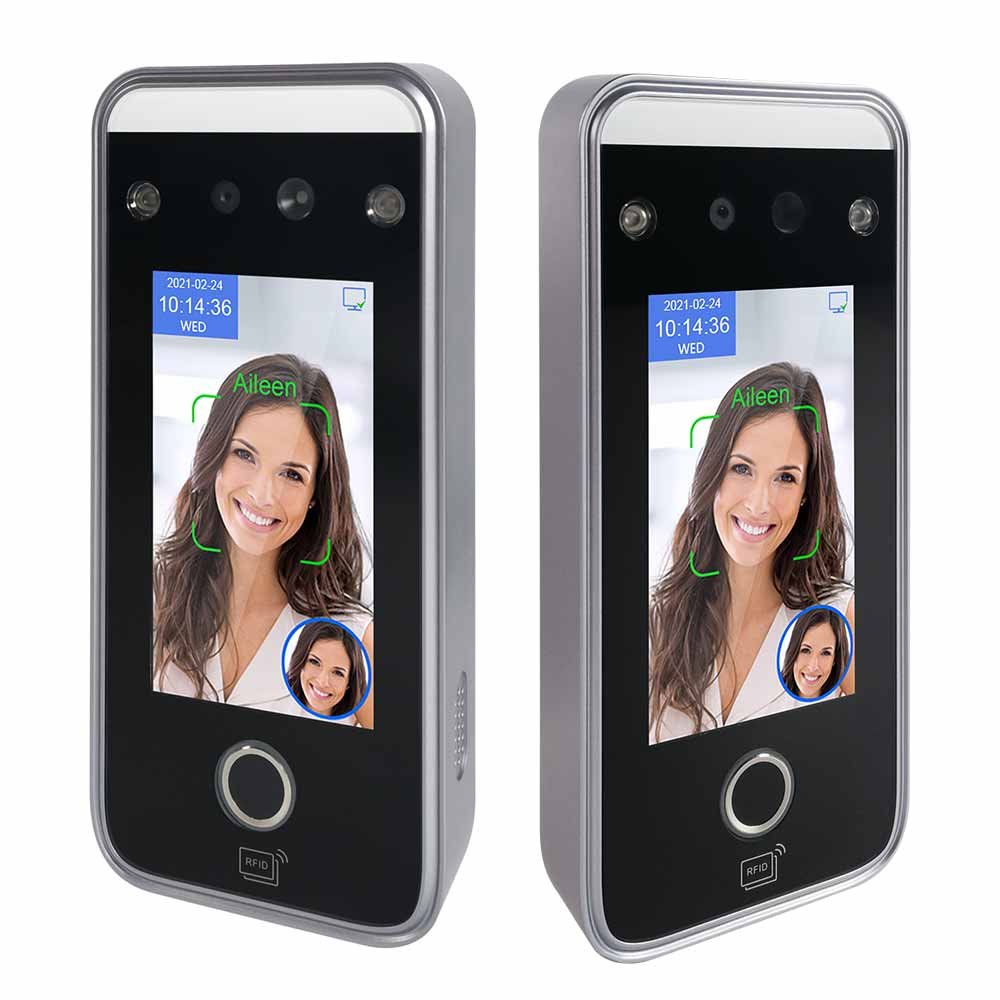Linux Cloud Software Fingerprint Biometric Face Reader Machine Employee Time Attendance and Access Control with WiFi