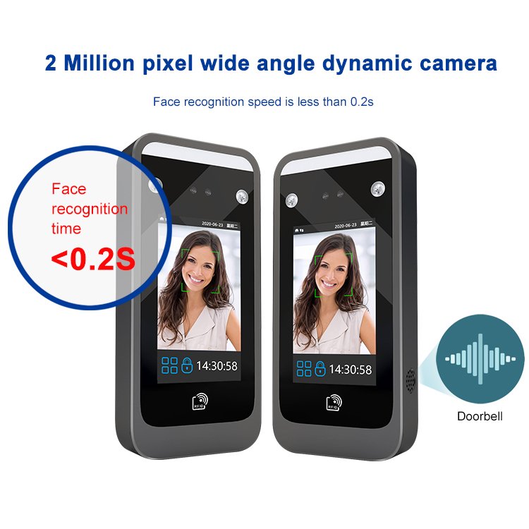 TIMY Rfid Card Office Biometric Time Attendance Reader Face Access Control Device
