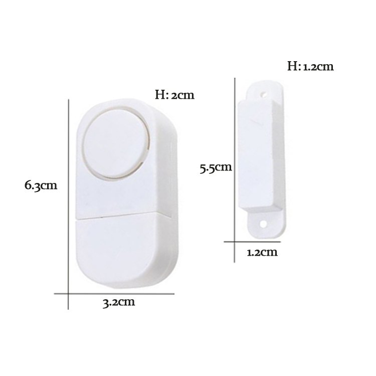 Simple and effective Wireless door and window magnetic sensor alarm home security alarm System Anti Theft Device factory supply