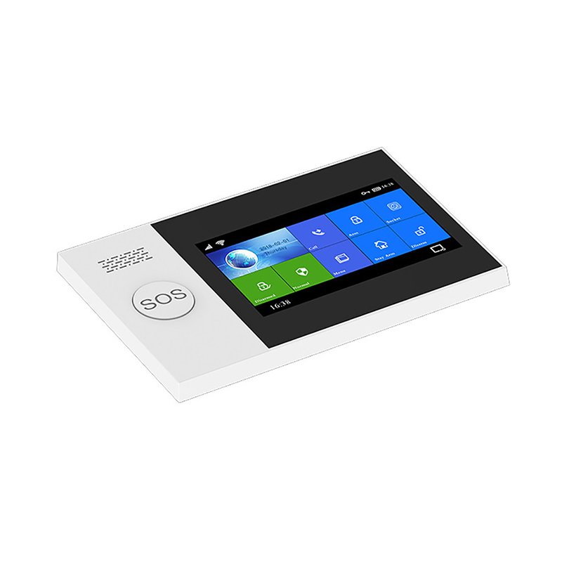 Fingerprint Wireless Tuya Smart Burglar Anti-Thief Phone Call SMS WIFI GSM Home Alarm System