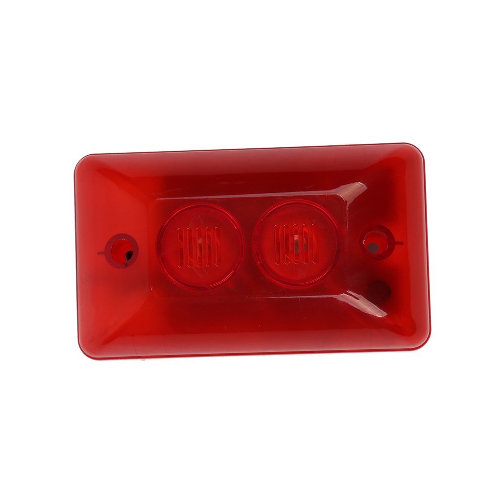 5C-102 Mini Strobe Light Siren with Red Color 12VDC Alarm System