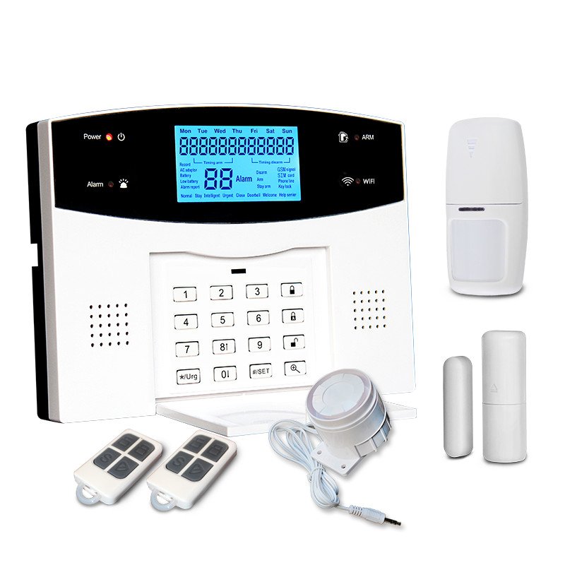 WL-JT-99AST 2024 Smart life app Remote Control Wireless Tuya WIFI GSM PSTN Alarm Home Safety System