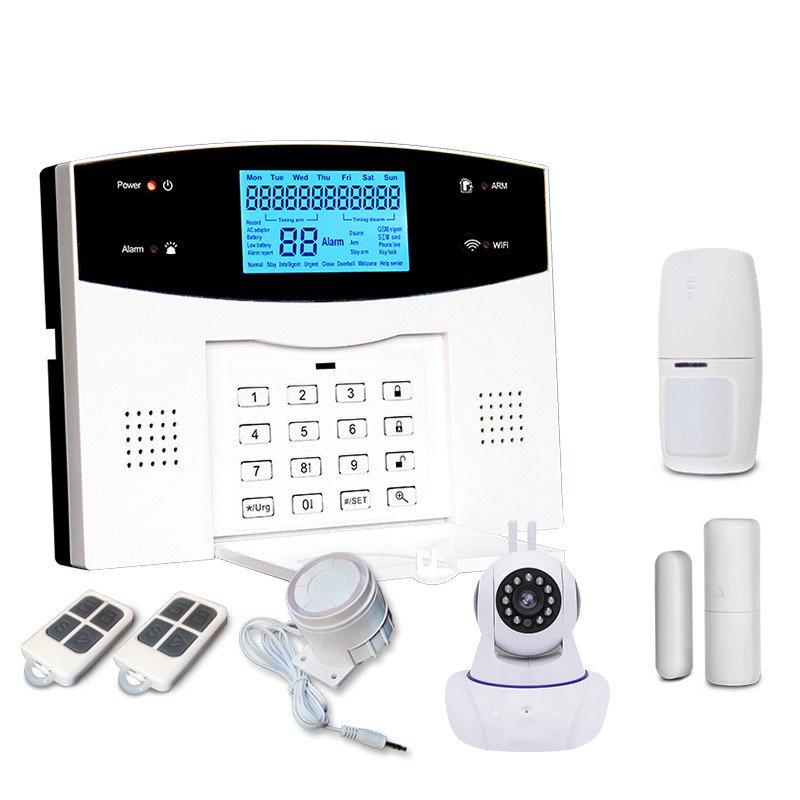 WL-JT-99AST 2024 Smart life app Remote Control Wireless Tuya WIFI GSM PSTN Alarm Home Safety System