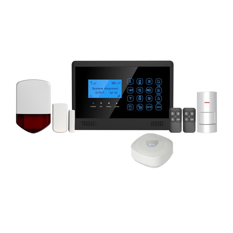 Hot Sale Wireless Smart Alarm System YL-007WT2BX - Latest GSM Alarming Security with WiFi, 4G, Smartlife, Alexa, Google, RFID
