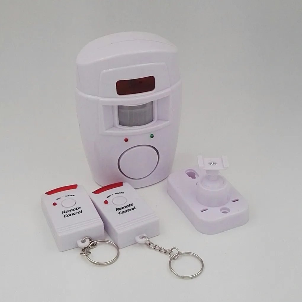 Remote Control Wireless Infrared Motion Detector Sensor Alarm Home Anit-theft Alarm System