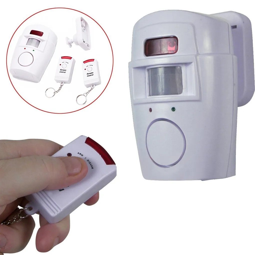 Remote Control Wireless Infrared Motion Detector Sensor Alarm Home Anit-theft Alarm System
