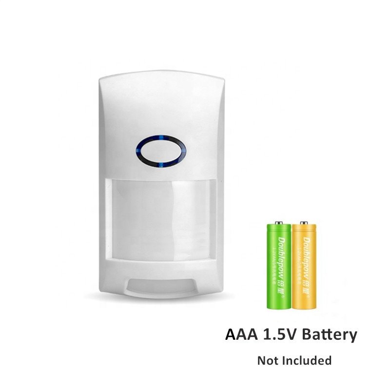 Wireless 433MHz Infrared Movement Sensor Anti-Theft Digital Pet Immune PIR Alarm Motion Detector for Security Alarm System