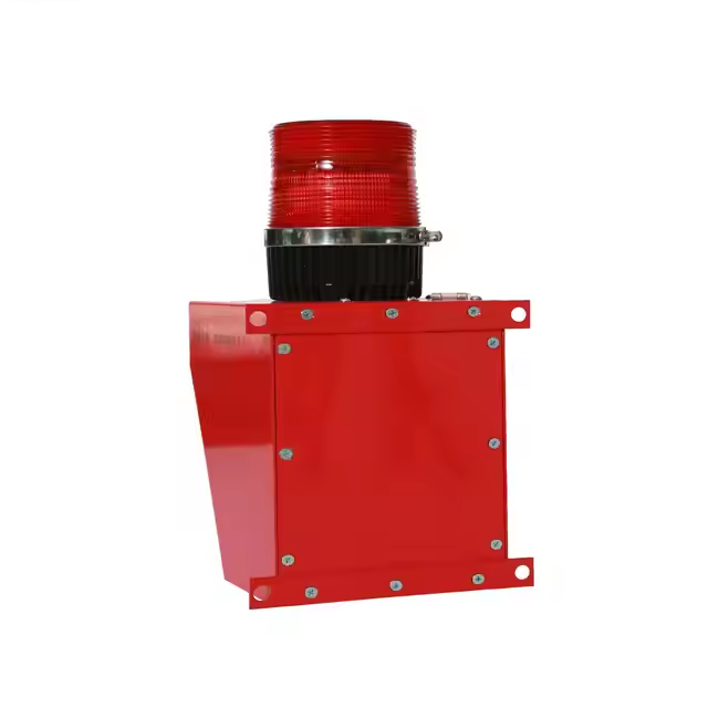 Sound and Light Harnessing Audible and Visual Crane Alarms Flashing beacons and audible alarms