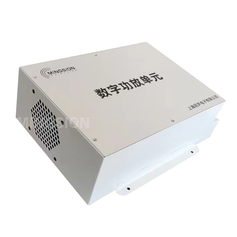 800W Electronic Siren Alarm Horn Speaker Class D Power Amplifier with Battery Or Solar For Early Warning Security System