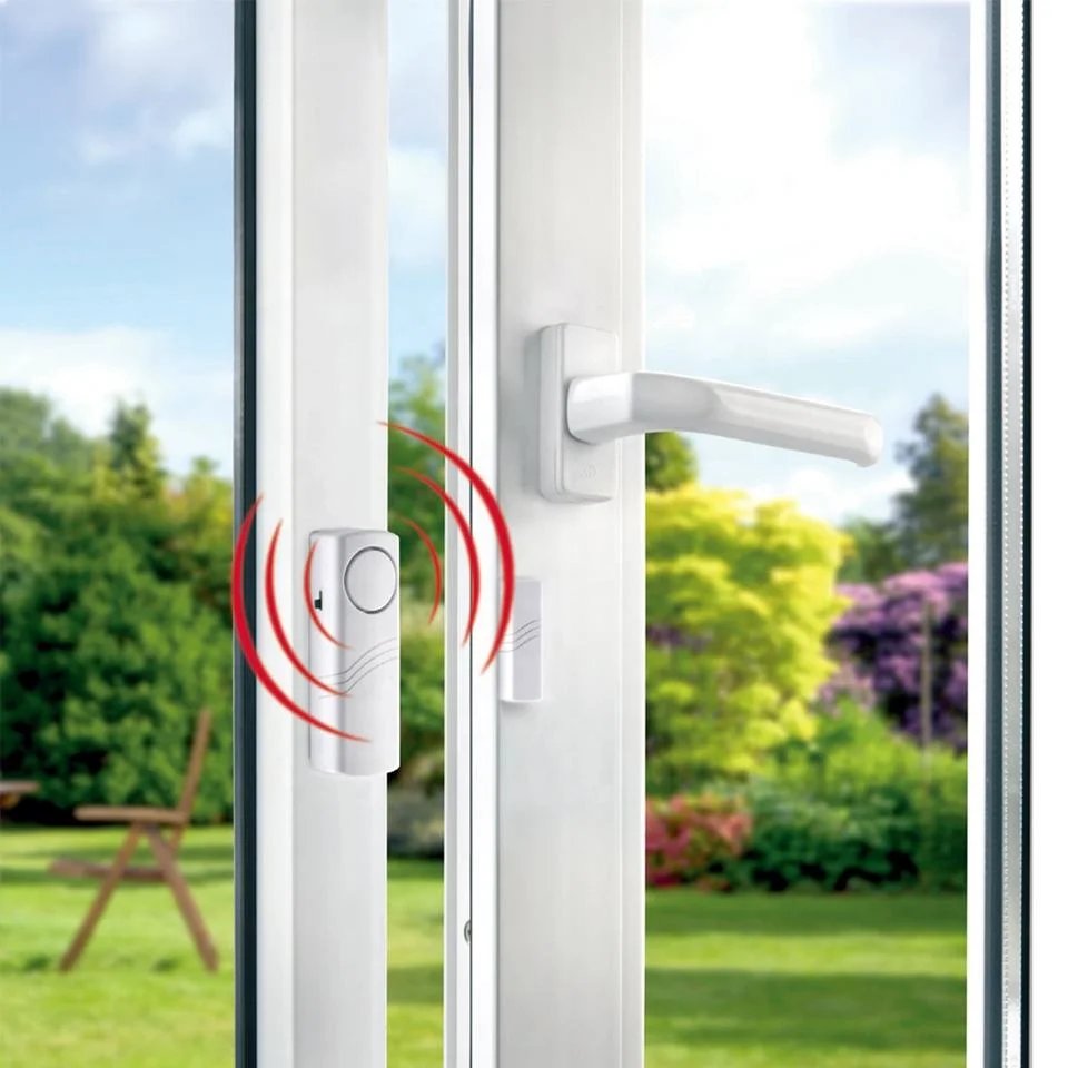 Home Security Alarm System Anti Thief Loud Sound Burglar Door Window Sensor Entry Alarm for Kids Safety