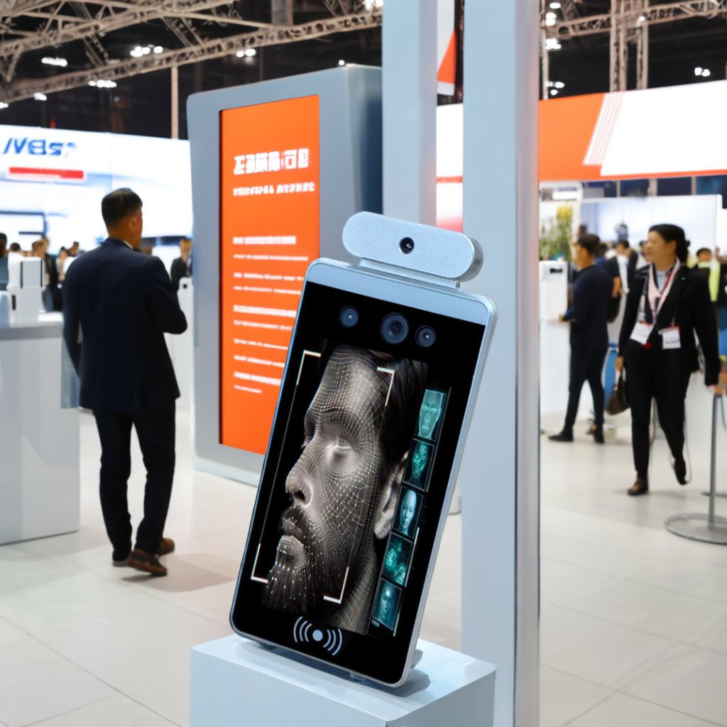 AI-Powered Smart Face Biometric Access Control Terminal with Night Vision 3D Facial Recognition Technology Office Small Startups