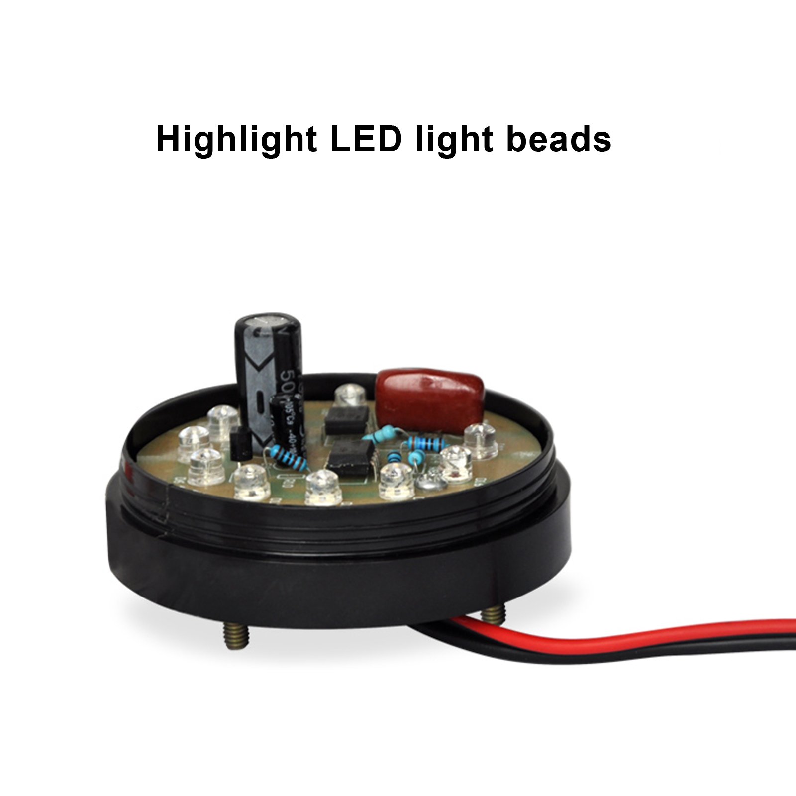 YASONG beacon flash warning light high brightness LED IP44 Waterproof No sound crane warning amber light security alarm system