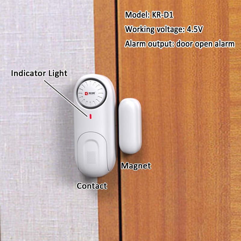 Wholesale Popular Smart Security System Wireless Door Sensor Detector Door Window Alarm