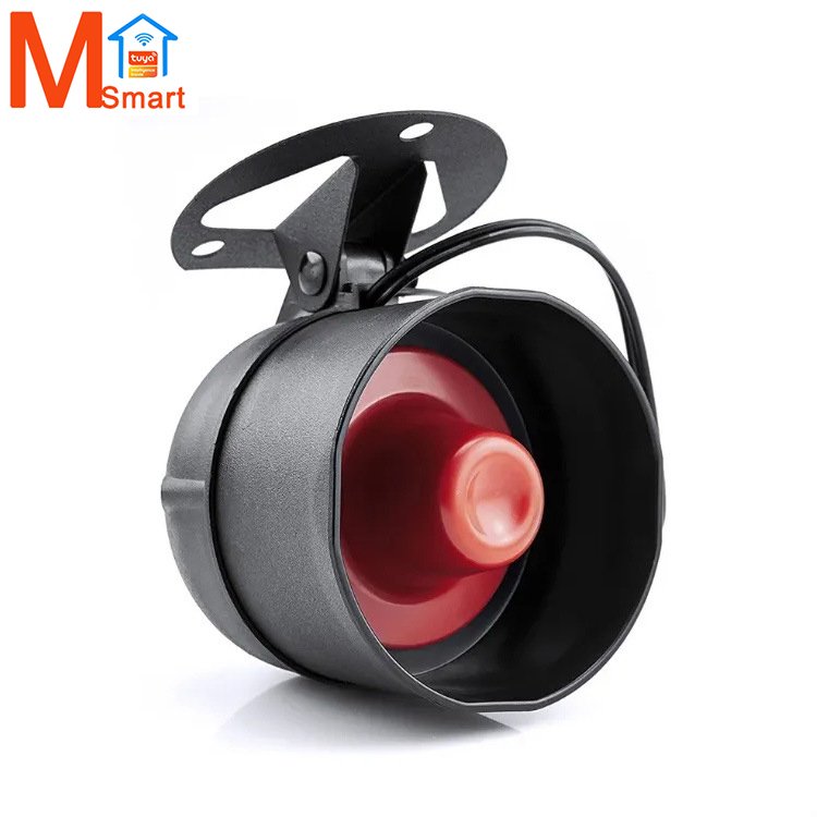 New tuya smart wireless big siren outdoor waterproof WiFi RF433 siren with high sound level