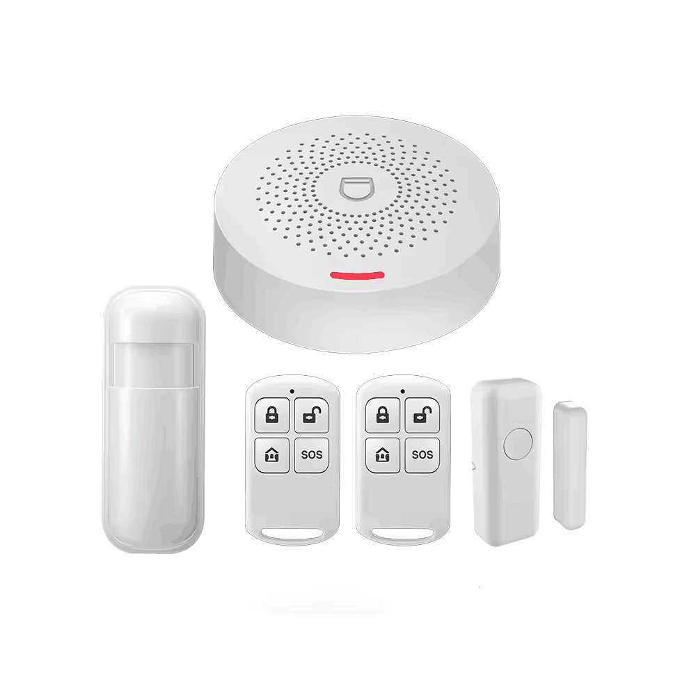 Hot Products Daytech Home Anti Burglary Alarm System Tuya Alarm System Sensors Kit Home Security System