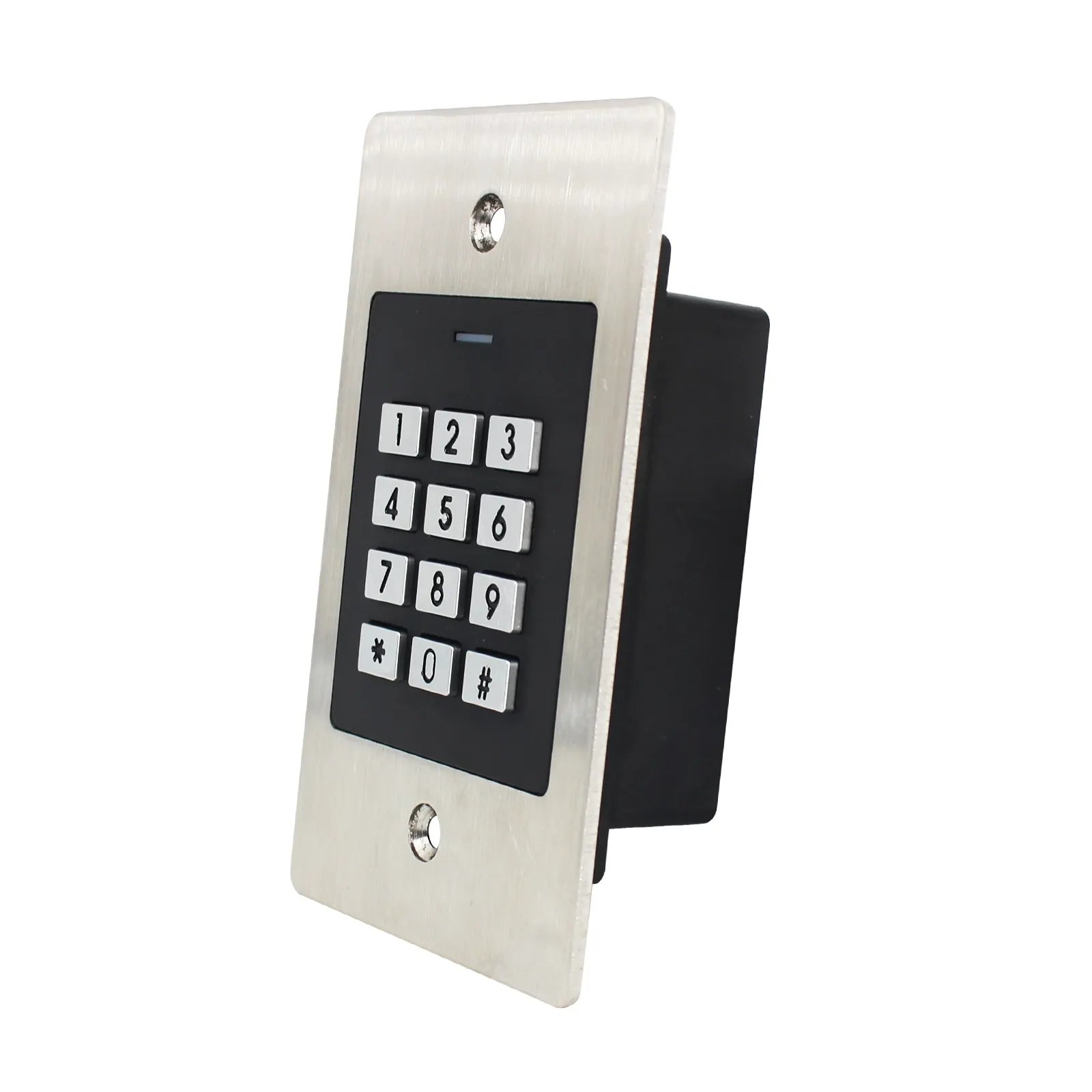 Waterproof Embedded Anti-tamper alarm Metal Case Keypad Standalone RFID Reader PIN Card Access Control