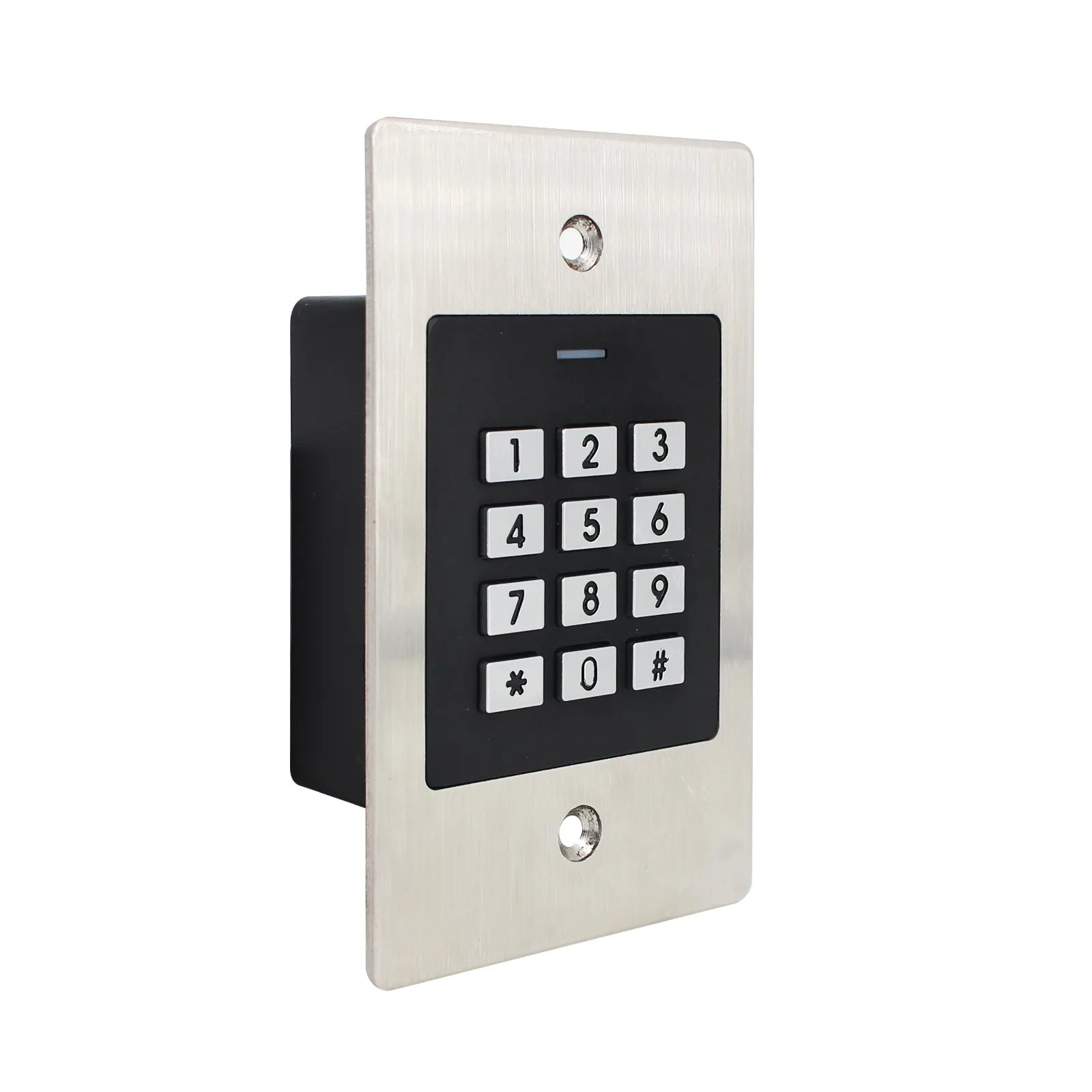 Waterproof Embedded Anti-tamper alarm Metal Case Keypad Standalone RFID Reader PIN Card Access Control