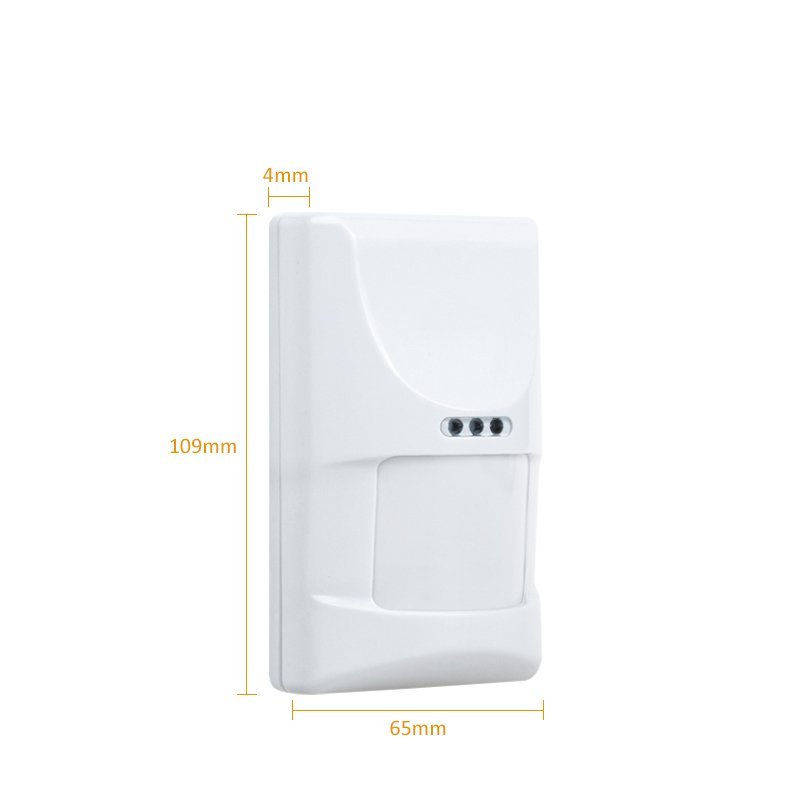 wireless infrared motion detector 433MHz EV1527 high quality immune pet 20KG 12M 100 degree detection with anti-tamper switch