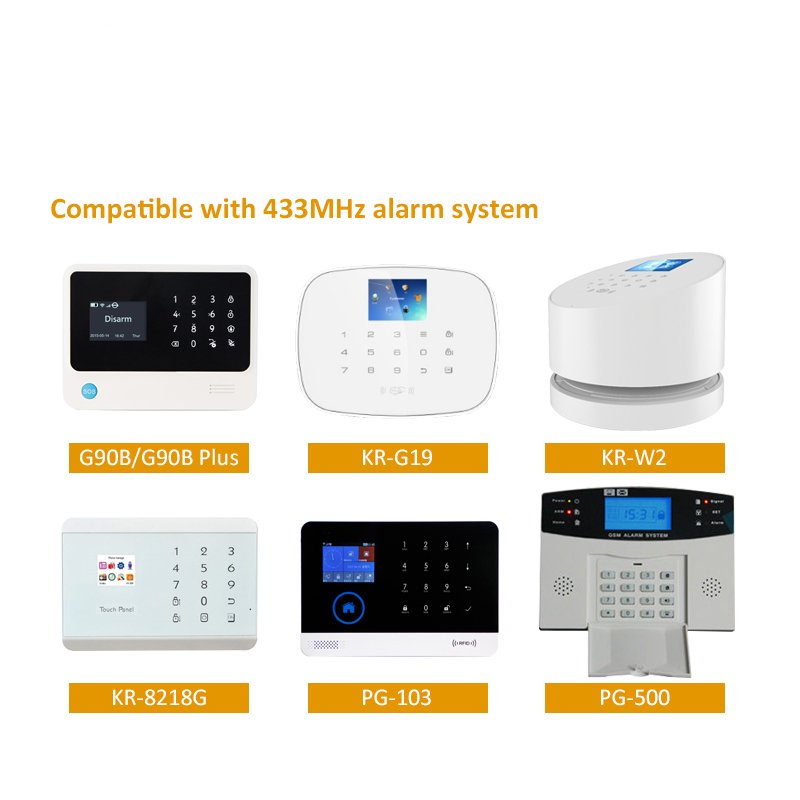 wireless infrared motion detector 433MHz EV1527 high quality immune pet 20KG 12M 100 degree detection with anti-tamper switch