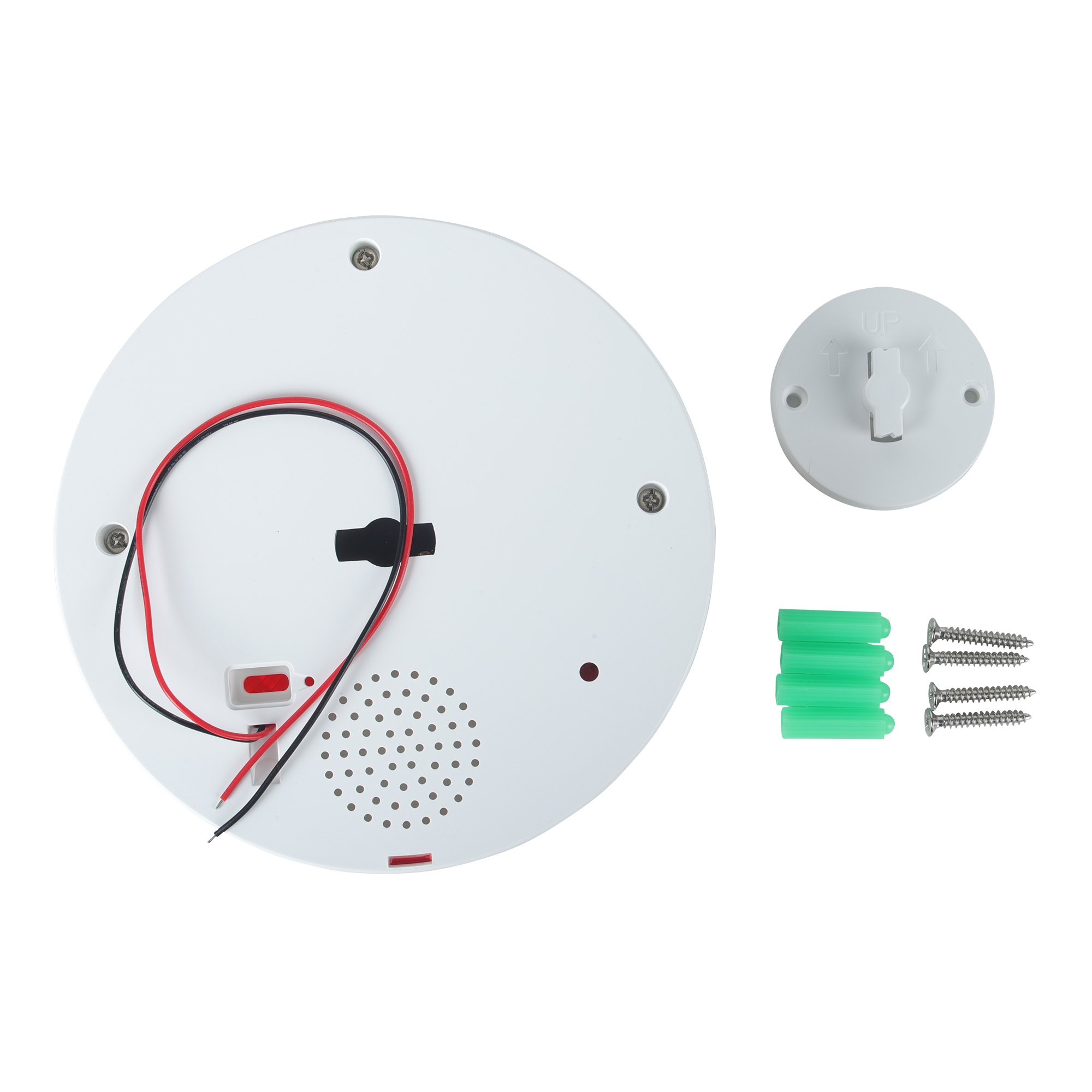 108dB high decibel wired strobe and siren with red light flash prompt alert for intrusion burglar alarm system