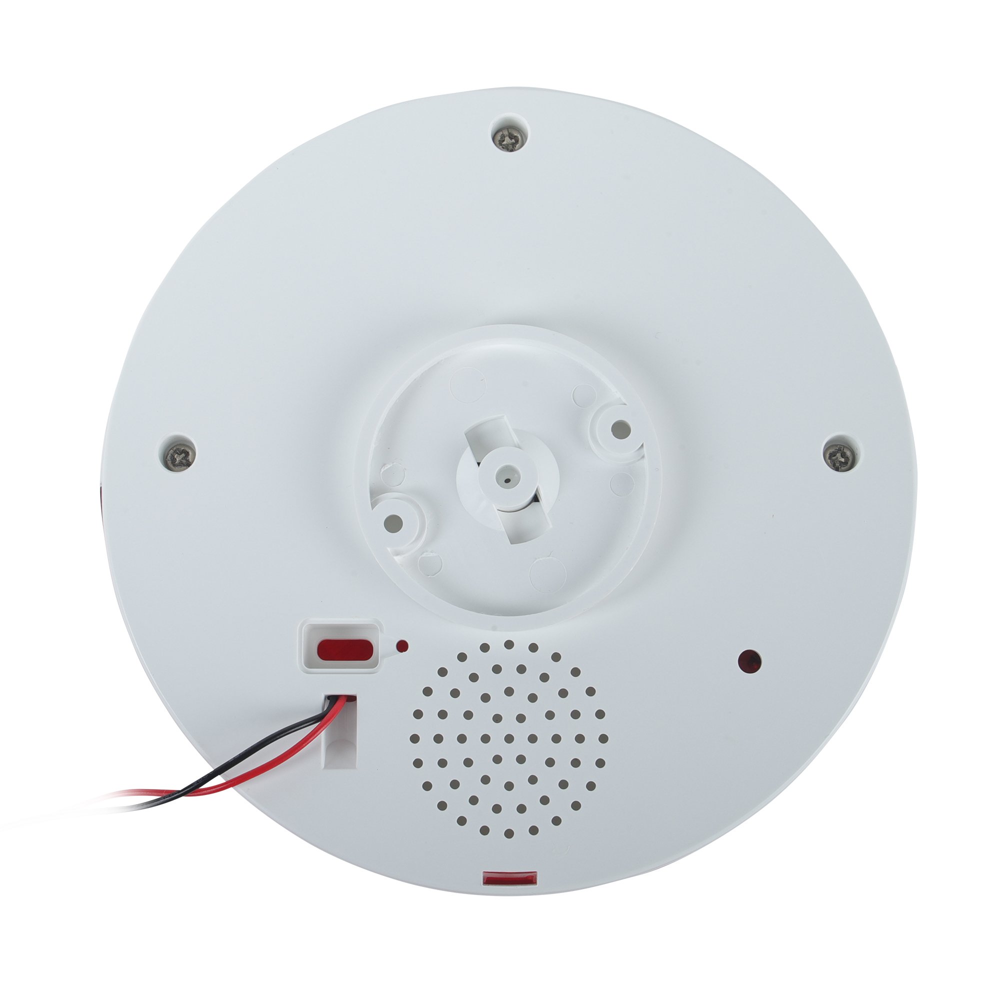 108dB high decibel wired strobe and siren with red light flash prompt alert for intrusion burglar alarm system