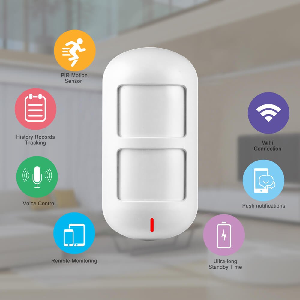 infrared human body detection anti-pet PIR sensor tuya smart wifi infrared motion detector intrusion alarm