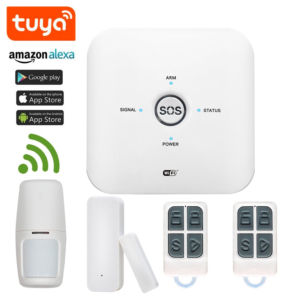 Factory Price Multi language GSM Safety Fog Security Alarm System with CO Lleak Detector