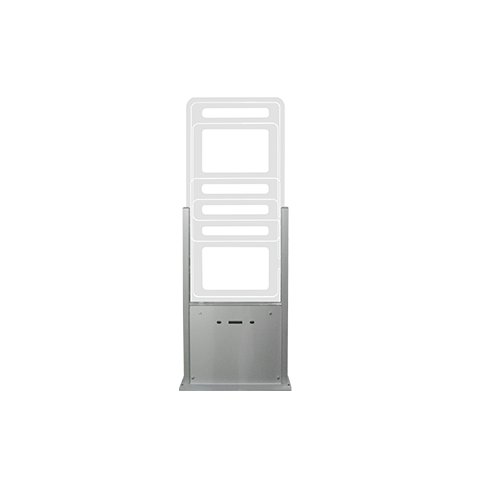 Stylish RFID Outdoor Library Gate Access Control System with Discreet Security Protection