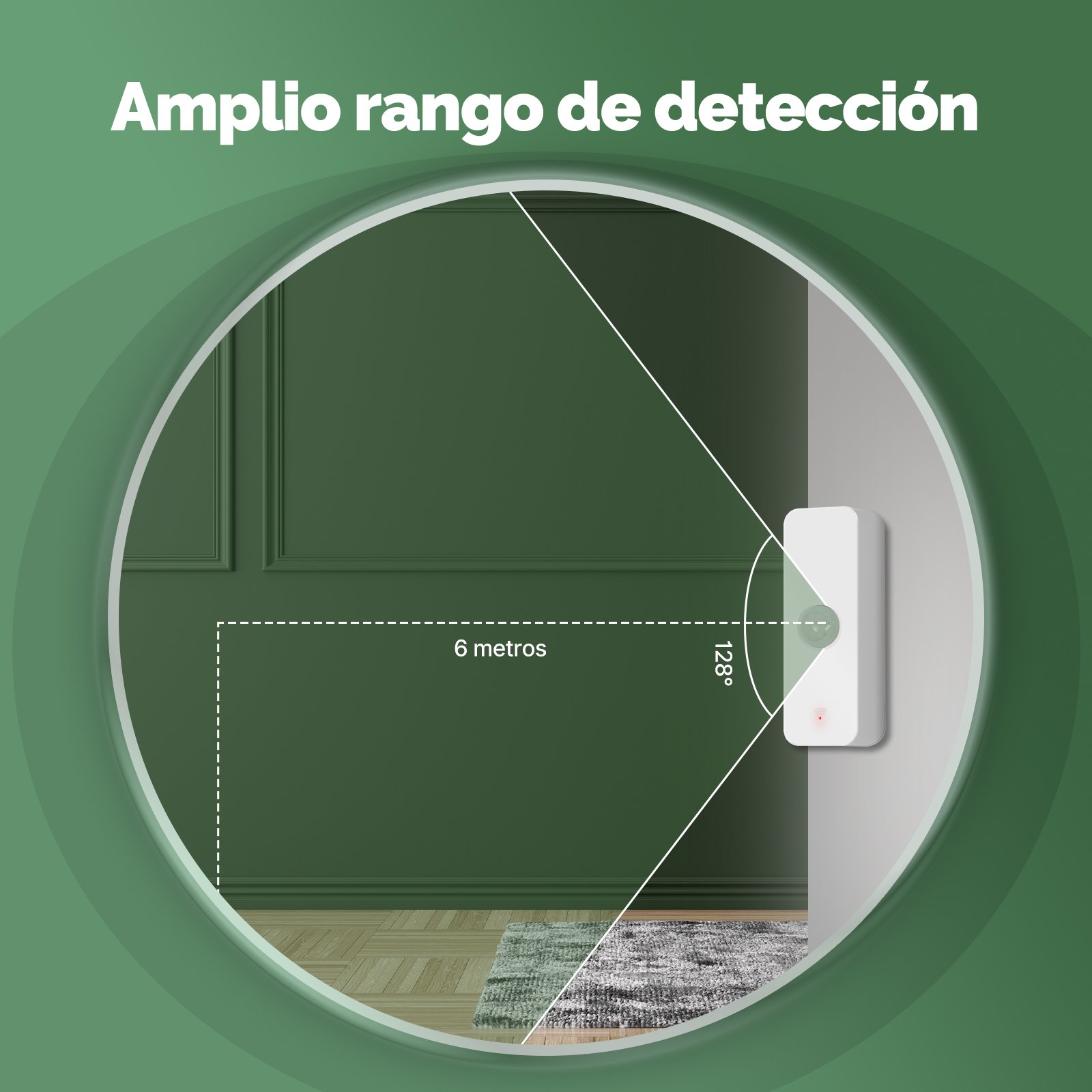 MOES TUYA Smart High Sensitivity Indoor PIR Human Motion Sensor Detector Security Alarm System