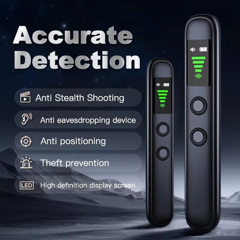 T66Mini Smart Detector High Sensitivity Personal Alarm System with Anti-Recording Feature Detects Different Speed Camera Signals