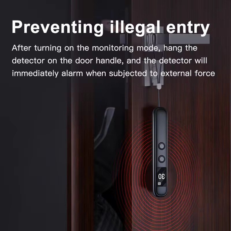 T66Mini Smart Detector High Sensitivity Personal Alarm System with Anti-Recording Feature Detects Different Speed Camera Signals
