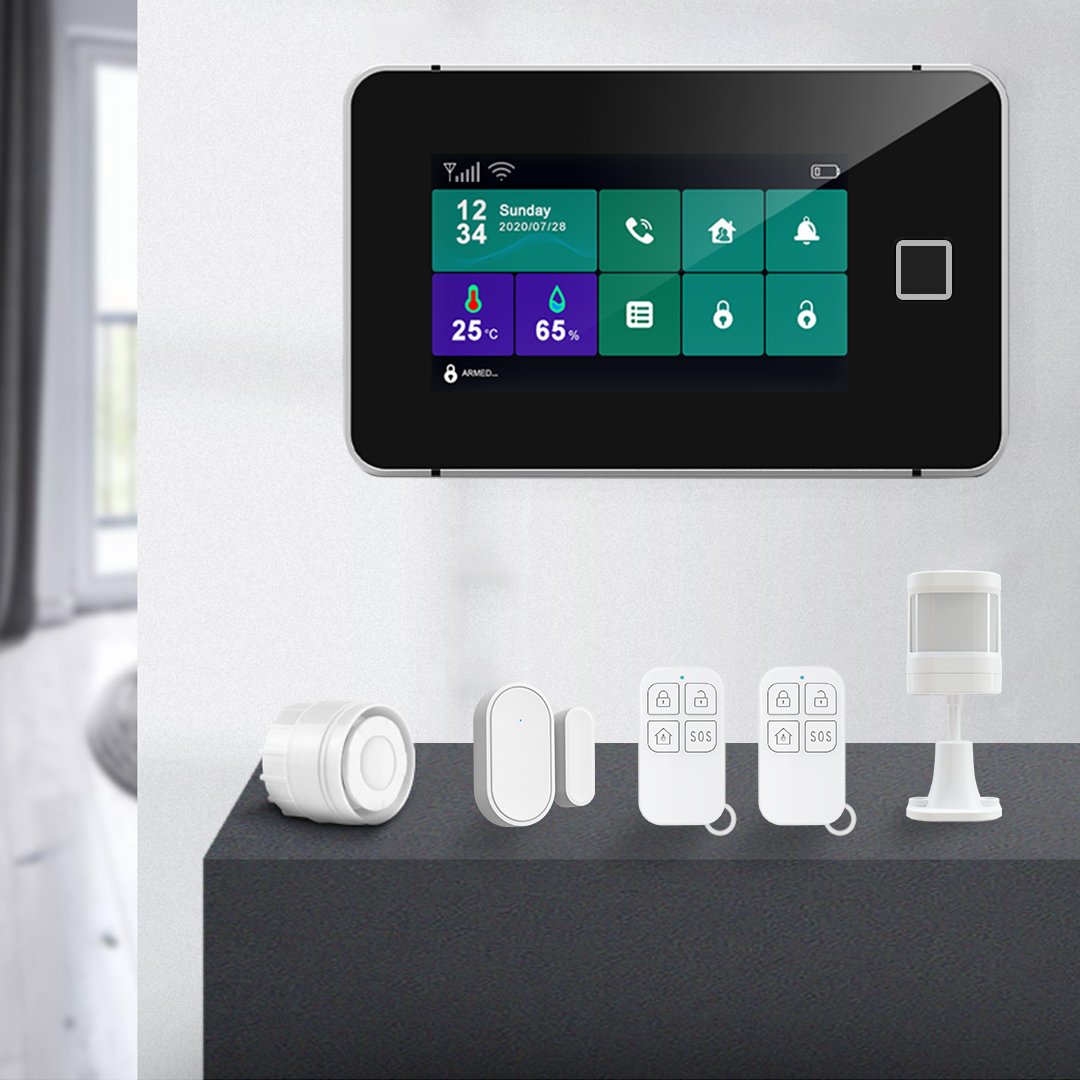 Factory Hot Sale 4g/3g Wifi Gsm Smart Home Security Alarm System Wireless for home