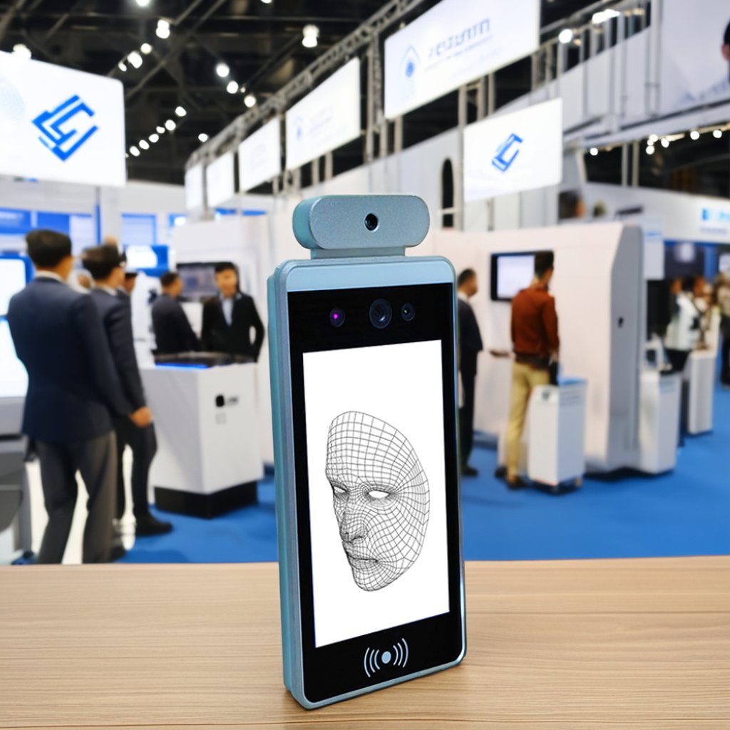 3D Visible Face Recognition Terminal Door Access Control And Time Attendance Face Recognition Biometric Machine