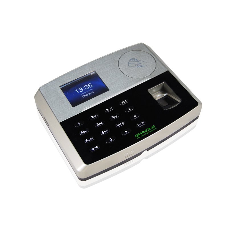 Cloud Server Software With Payroll Function Fingerprint Proximity Smart Card Time Attendance with Built-in Backup Battery (S800)