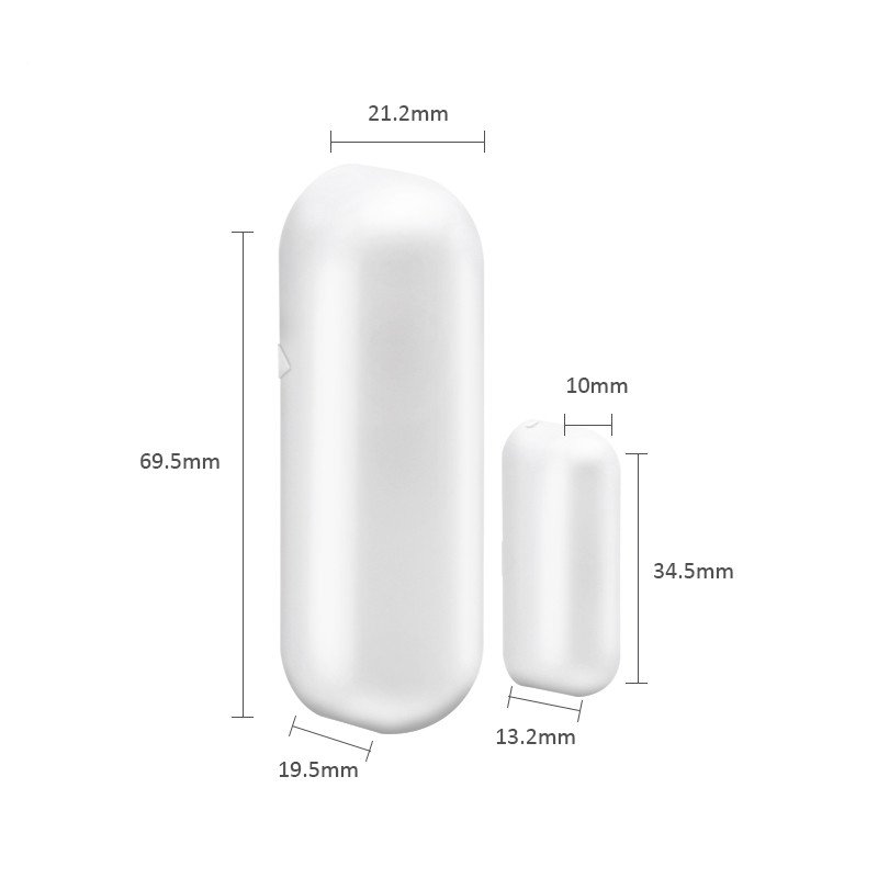 WiFi GSM Security Alarm System Wireless Home Safety Siren Host with Door/Window Magnetic PIR Motion Sensor Remote Controller