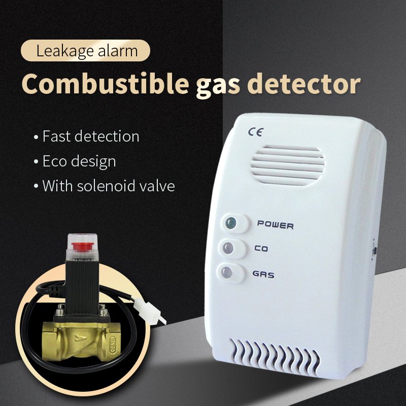intelligent security alarm system multi leak detector methane home safety device lpg combustion independent natural gas detector