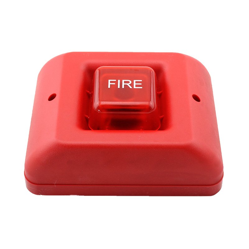 Outdoor 9-35V wired strobe siren burglar alarm for fire alarm system and home security