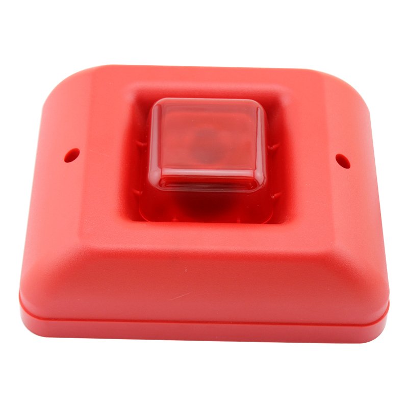 Outdoor 9-35V wired strobe siren burglar alarm for fire alarm system and home security
